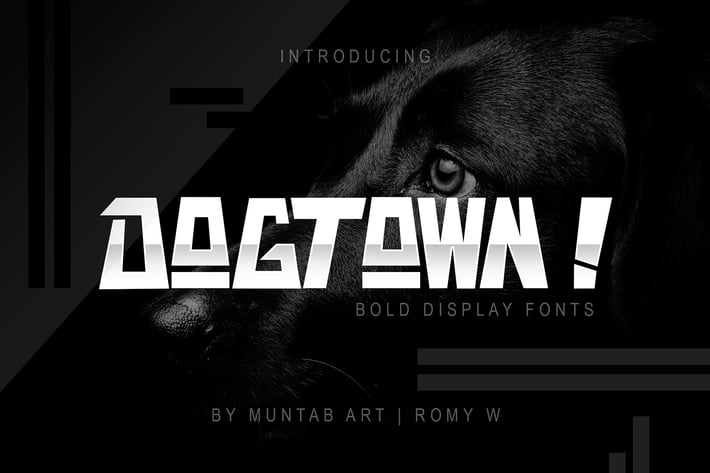 DOGTOWN ! Font | Ungeometric