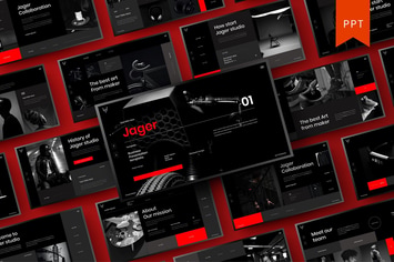 Jager – Business PowerPoint Template