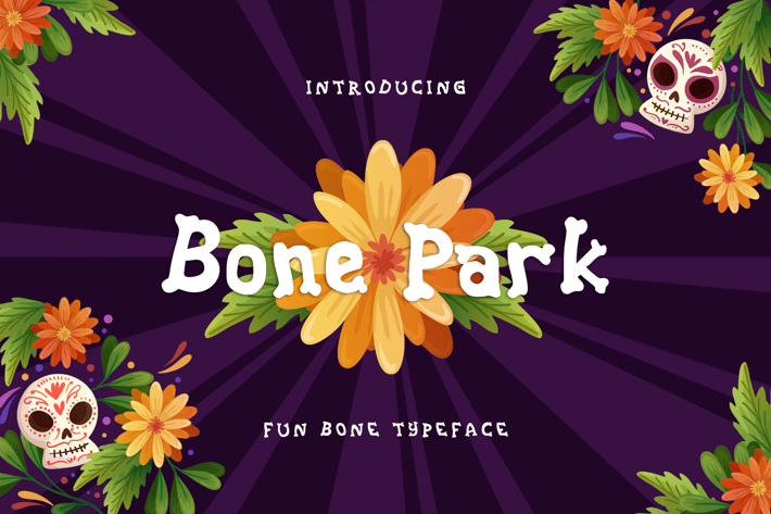 Bone Park Fun Display Font