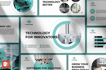 IT-Software PowerPoint Presentation Template