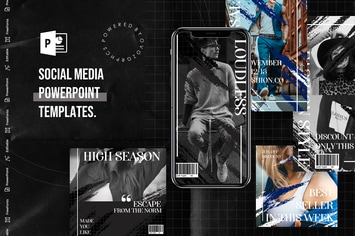 Social Media PowerPoint Template