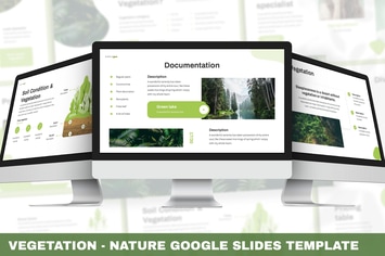 Vegetation - Nature Google Slides Template