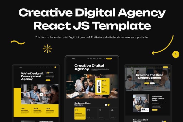 Vorix – Creative Digital Agency React Template