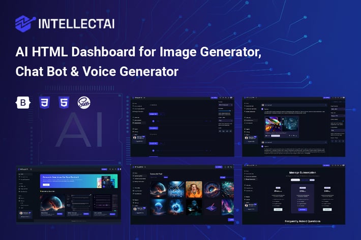 IntellectAI - All in One Dashboard for AI
