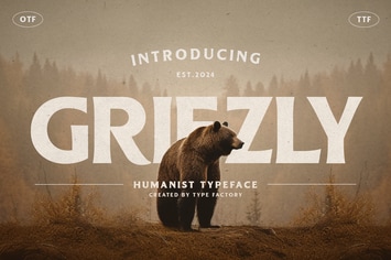 Griezly - Humanist Typeface