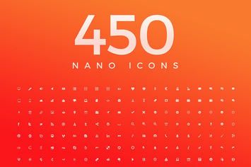 450 Nano Icons