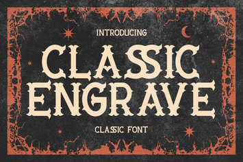 Classic Engrave - Classic Font