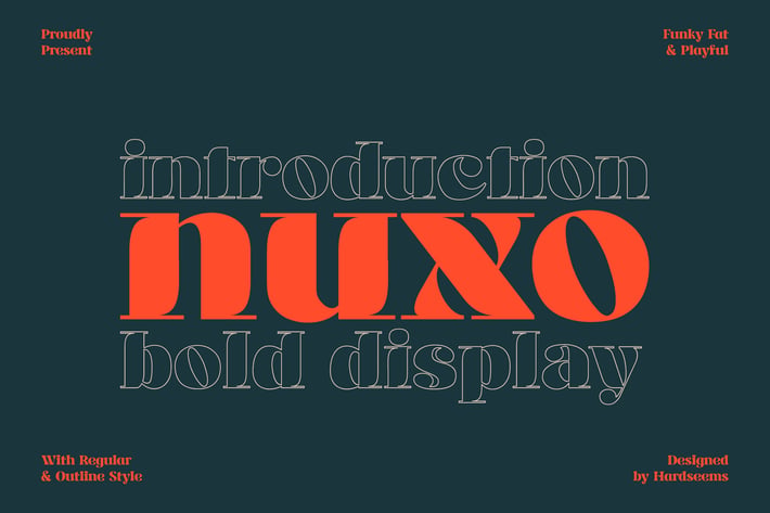 Nuxo - Bold Display