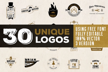 Komplit - 30 Badges Set