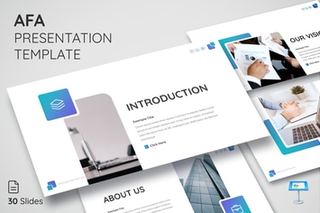 Afa - Keynote Presentation Template