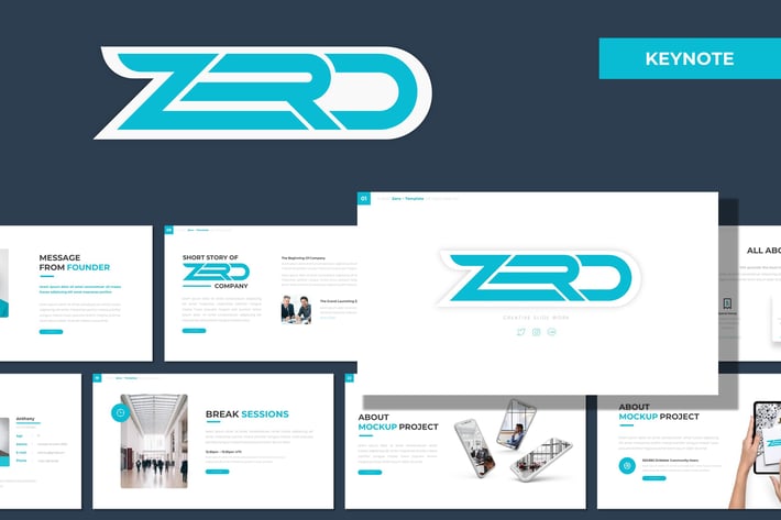 Zero - Business Keynote Template