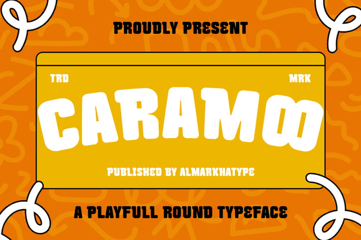 Caramoo – Playful Round Font