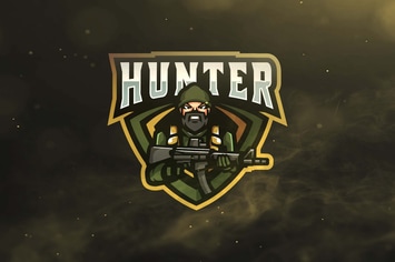 Hunter Sport and Esports Logos