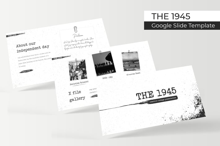 The 1945 - Google Slide Template