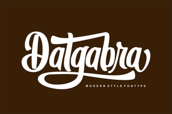 Datgabra Modern Style Font