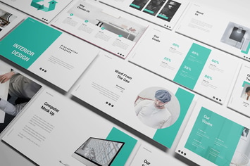 Rubix Interior Design Powerpoint Template