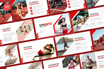 Sprinto - Sport Powerpoint Template