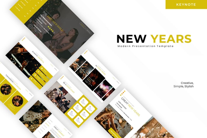 New Years Season - Keynote Template