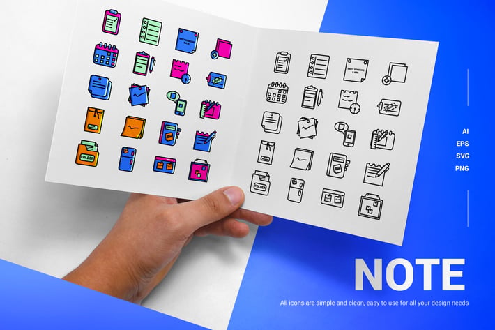 Note - Icons