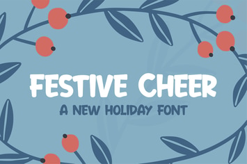 Festive Cheer Font