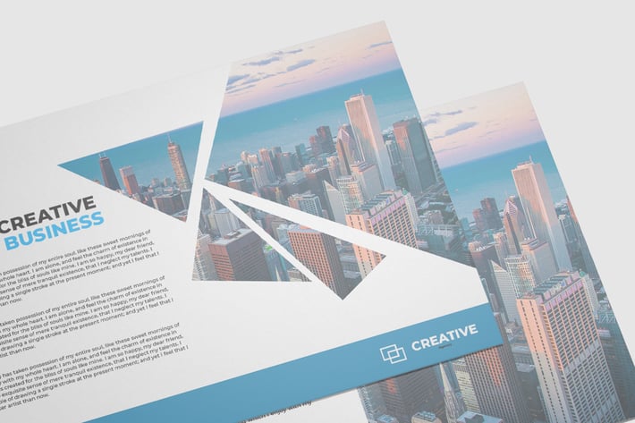 Business Postcard Mockup Template
