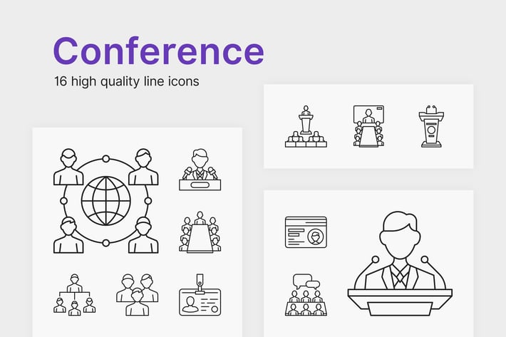 Conference Icons 