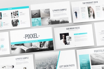 PIXXEL - Multipurpose Powerpoint  V117