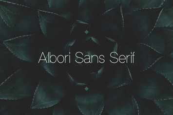Albori Sans-Serif