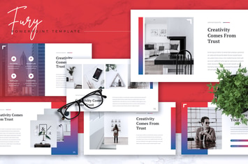 FURY - Creative Powerpoint Template