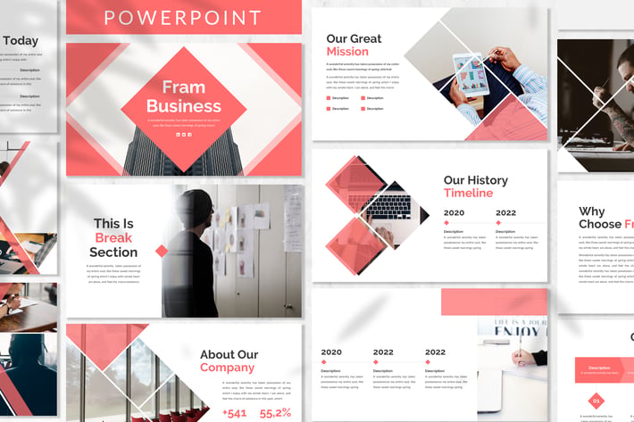 Fram - Business Powerpoint Template