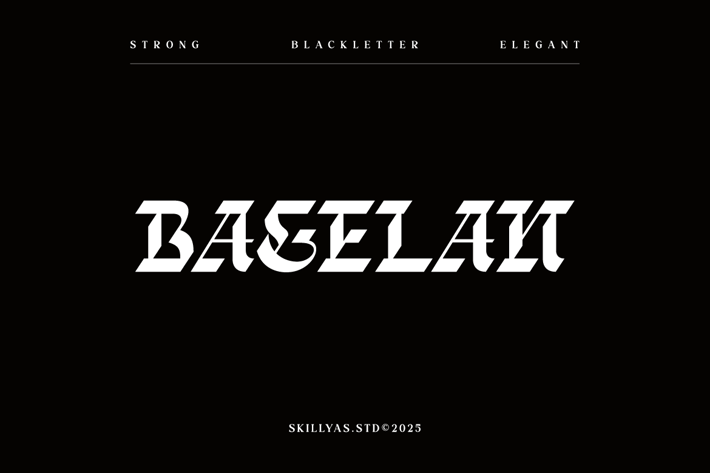 Bagelan Blackletter Font