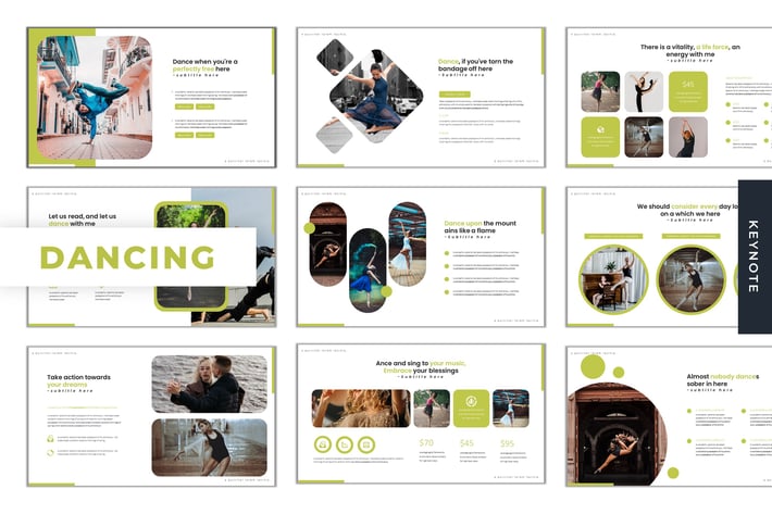 Dancing - Keynote Template