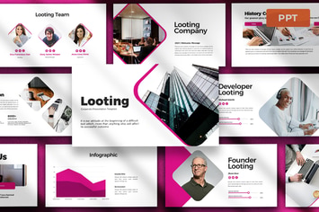 Looting - Powerpoint Presentation Template