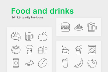 Food and Drink Icons 