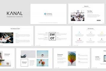 Kanal Powerpoint Template