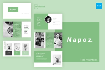 Napoz - Food Keynote Presentation Template