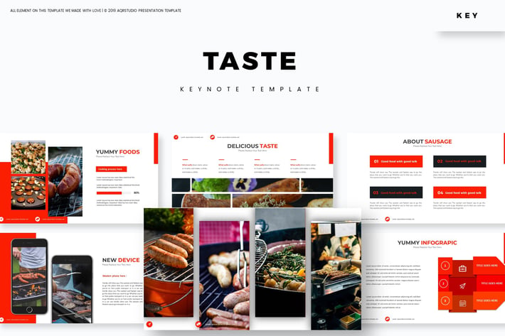 Taste - Keynote Template