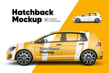 Hatchback Mockup