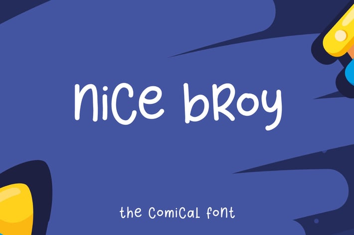 Nice Broy - Comic Font