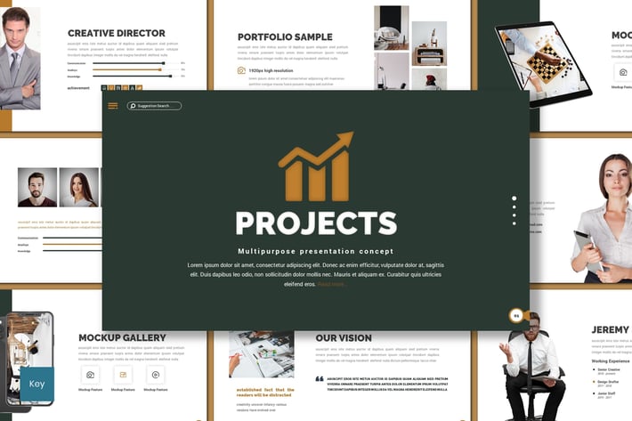 Projects - Multipurpose Keynote Template