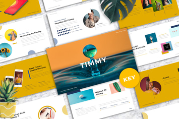 Timmy - Creative Keynote Templates