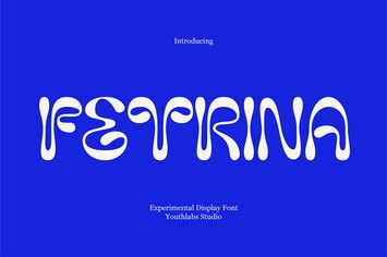 FETRINA - Experimental Display Font
