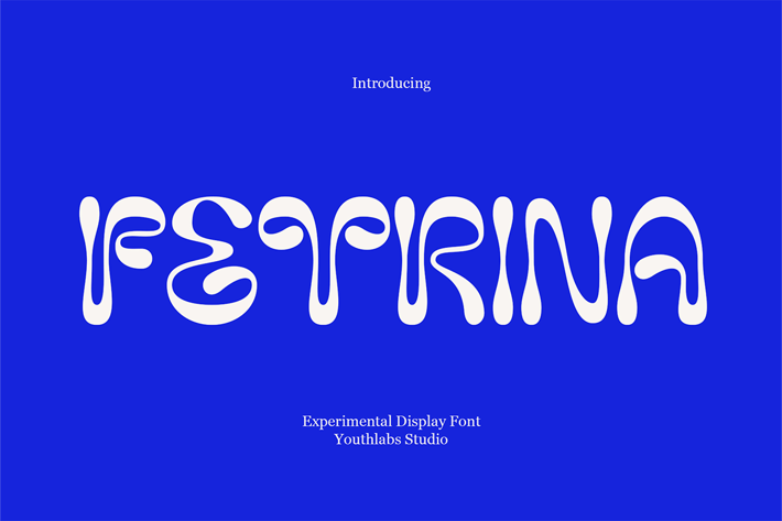 FETRINA - Experimental Display Font