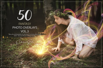50 Fantasy Photo Overlays - Vol. 3