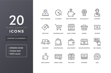 E-commerce Icons