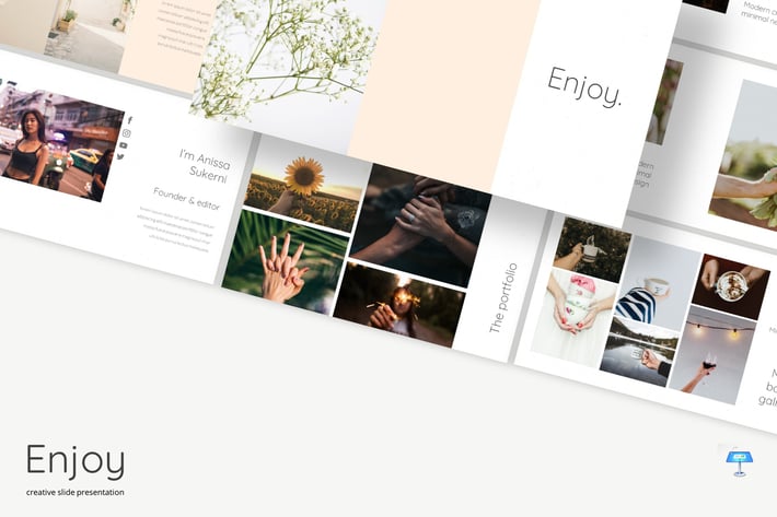 Enjoy - Keynote Template