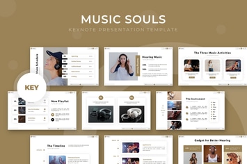 Music Souls - Keynote Template