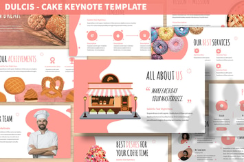 Dulcis - Cake Keynote Template