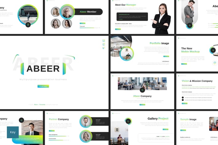 Abeer - Multipurpose Keynote Template