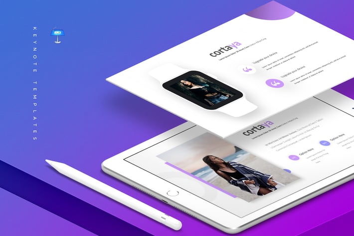 Cortaya - Keynote Template